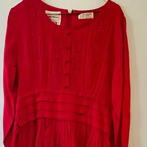 Lovely red holiday dress